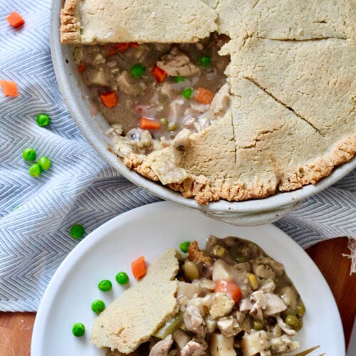 gluten free chicken pot pie 6 | Milk & Honey Nutrition gluten free chicken pot pie