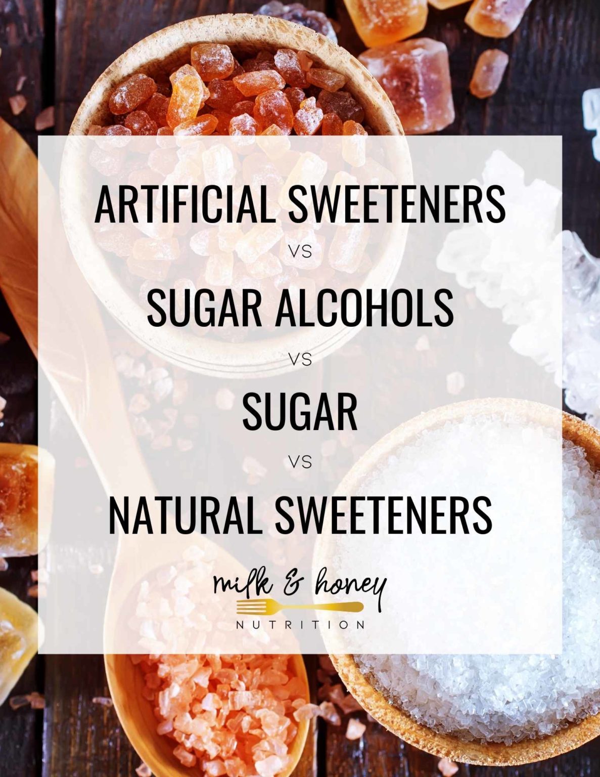 Artificial Sweeteners Vs. Sugar Alcohols Vs. Sugar Vs. Natural ...