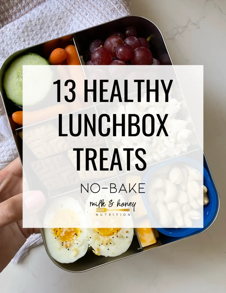 13 healthy lunchbox treats no bake