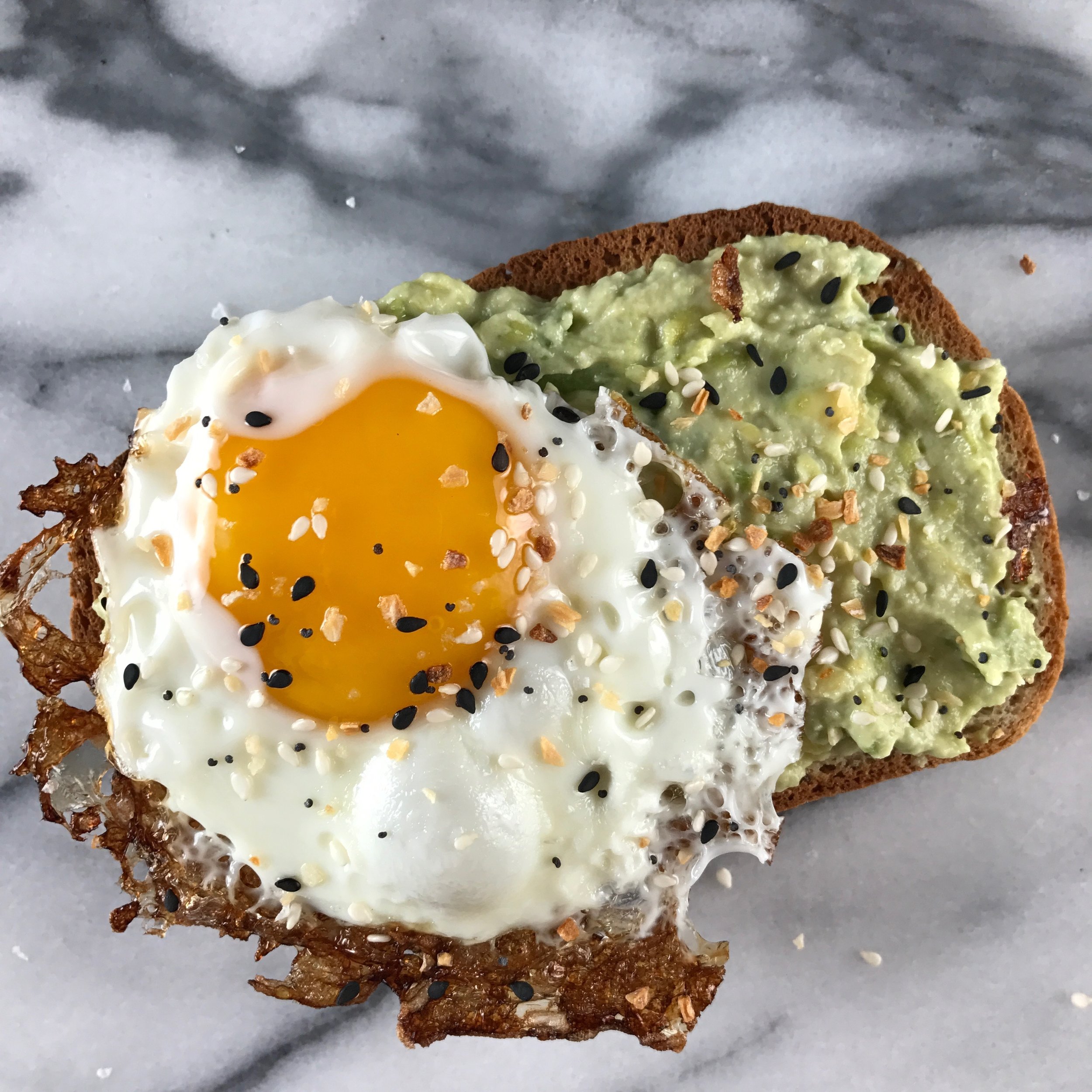 Tangy Avocado Toast Milk Honey Nutrition