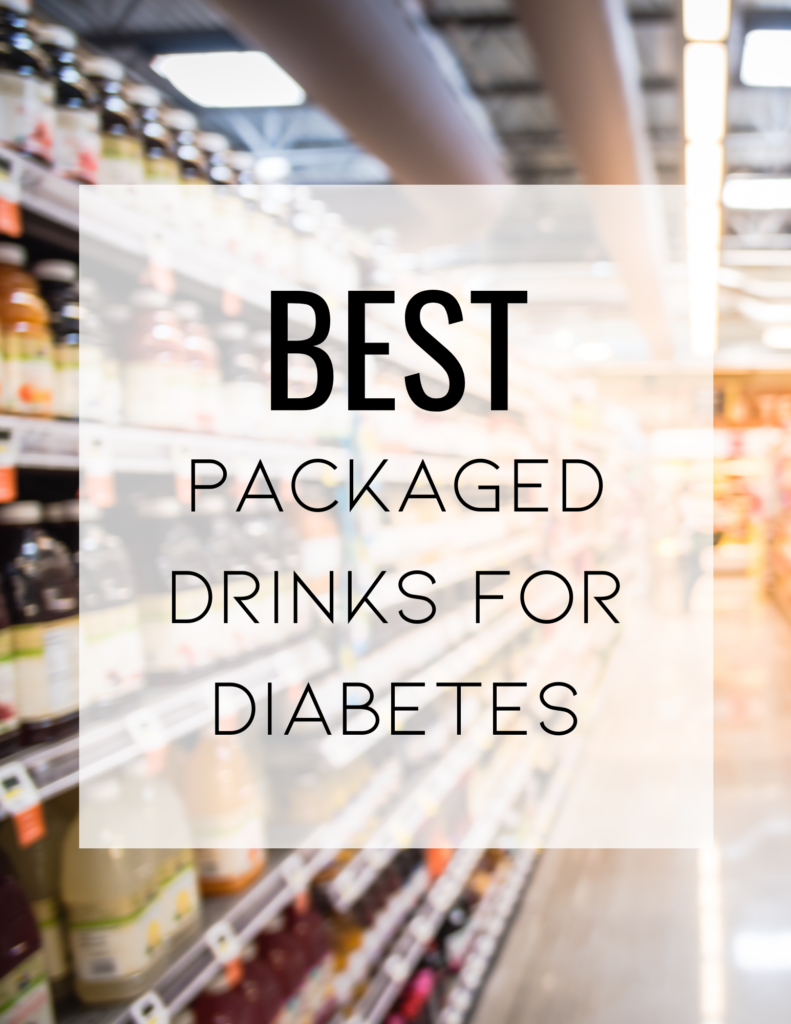 best packaged drinks for diabetes