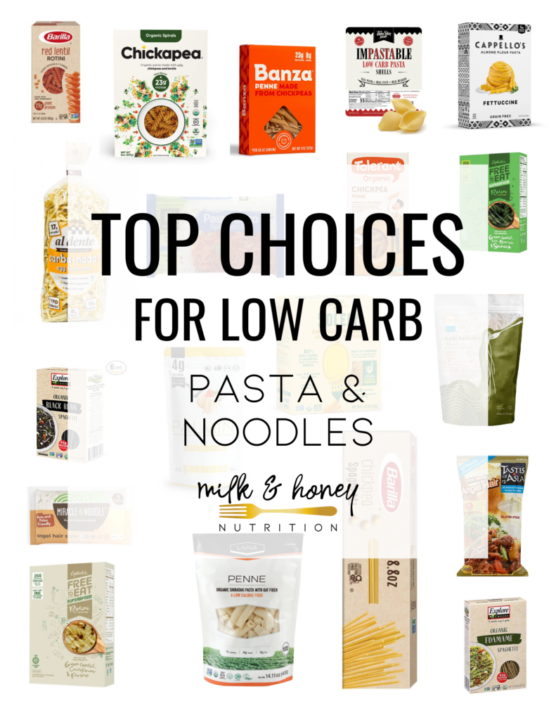 19 Dietitian Top Choices for Low Carb Pasta and Noodles