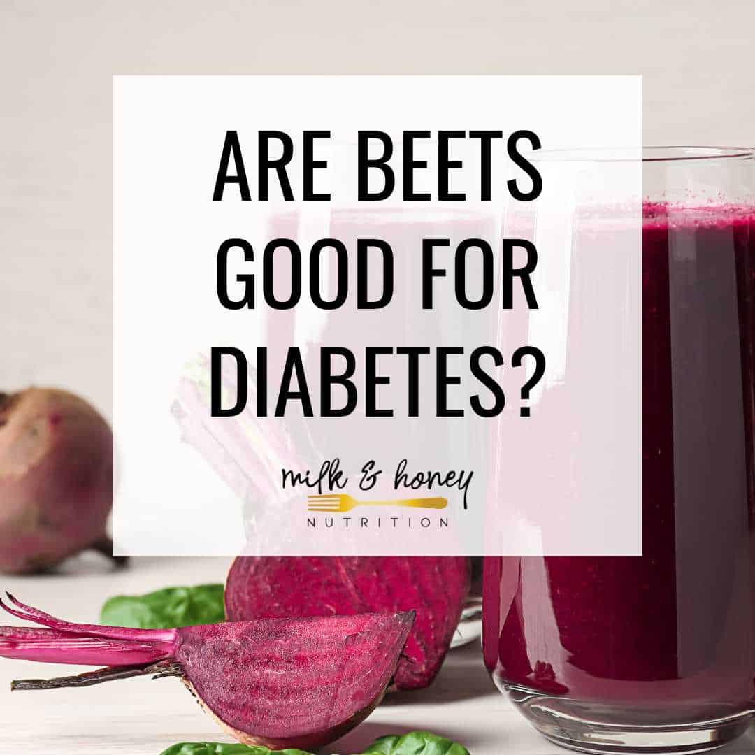 are beets good for diabetes