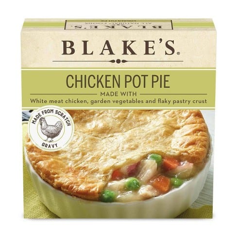 diabetes friendly frozen meals blakes chicken pot pie