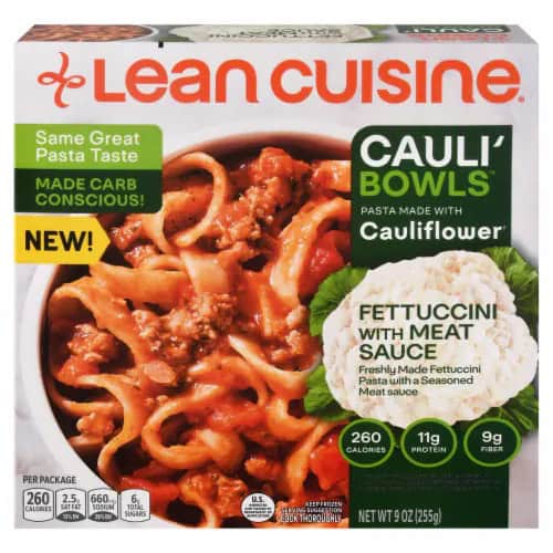 diabetes friendly frozen meals  lean cuisine cauli bowl 