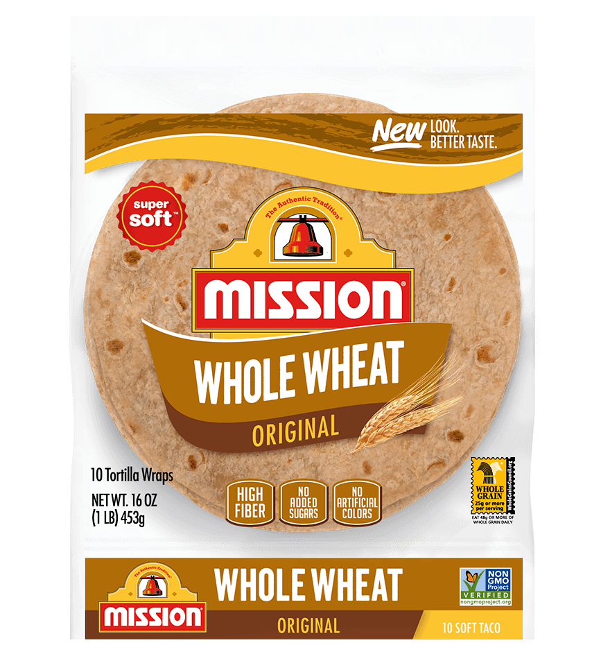 mission whole wheat tortillas