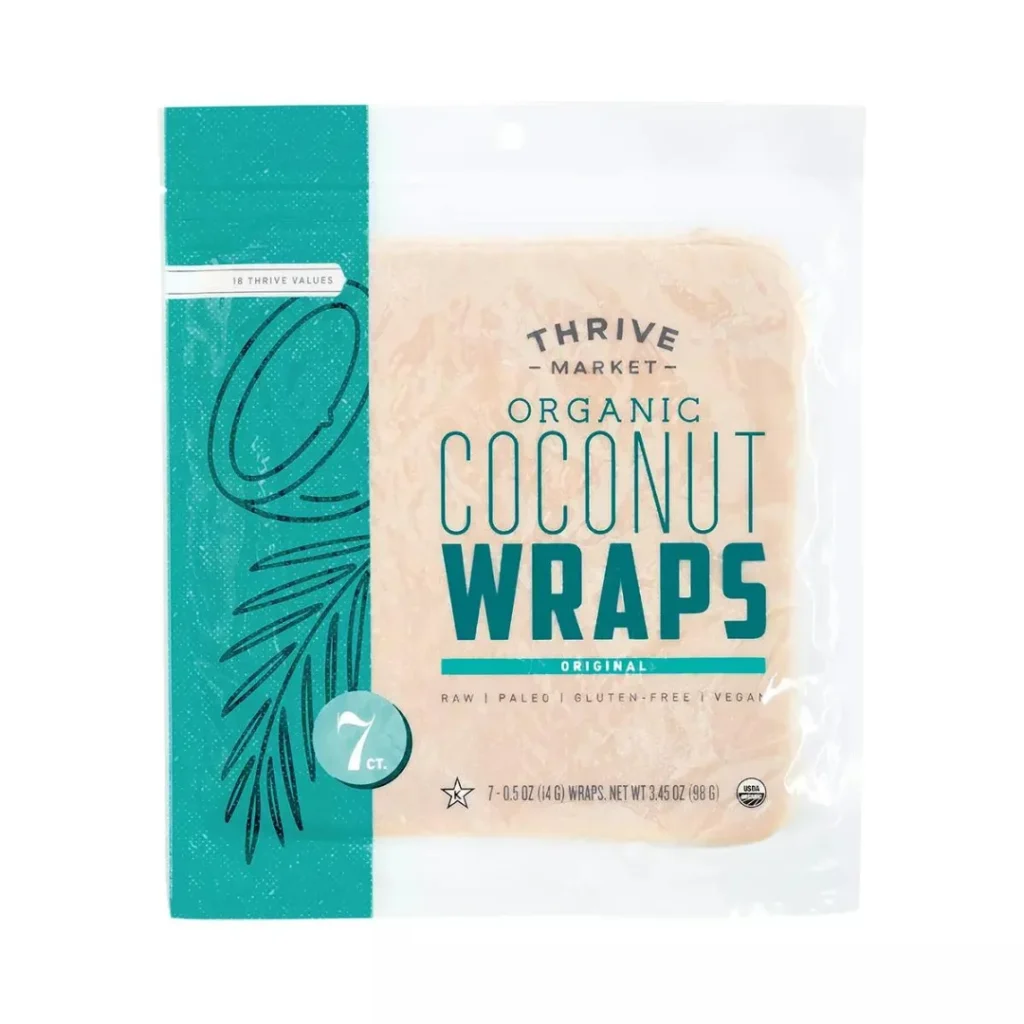 thrive market coconut wraps best tortillas for diabetes