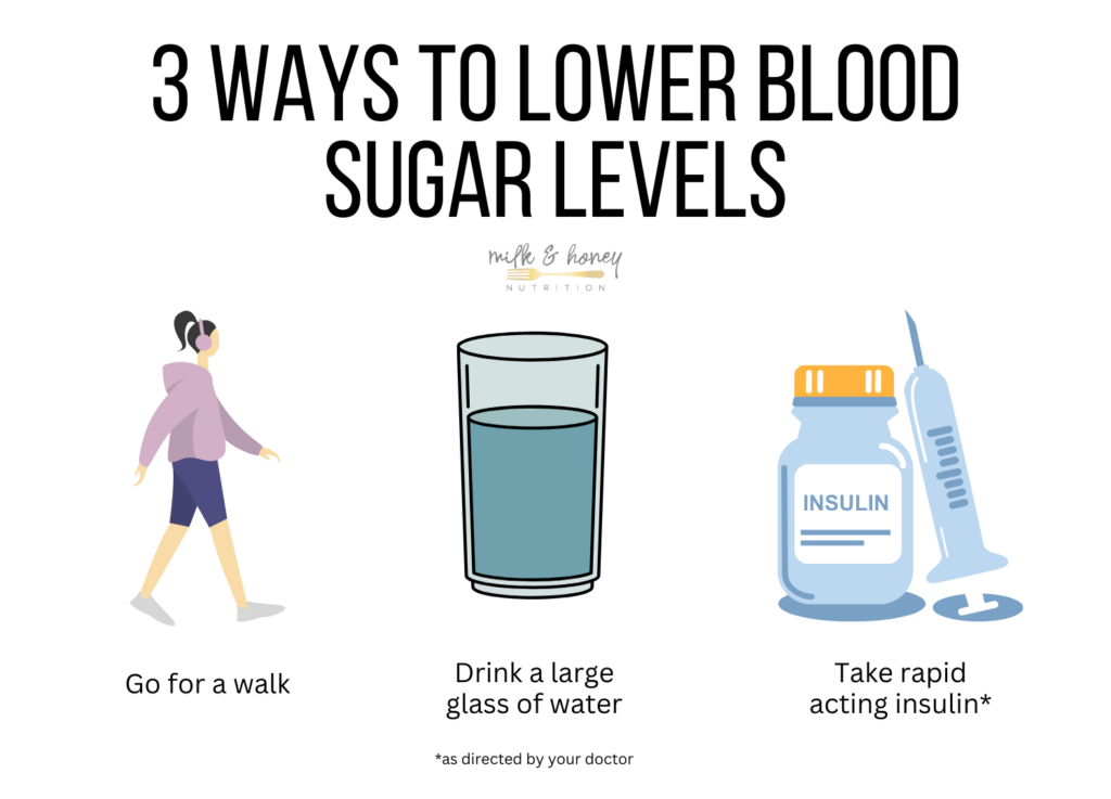 how to reduce blood sugar levels immediately 3 ways