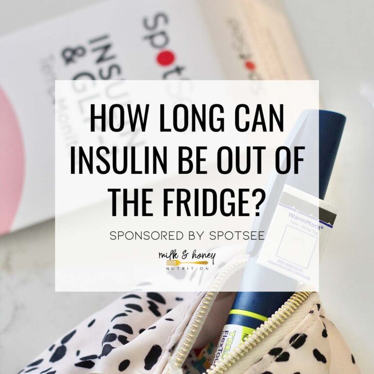 how long can insulin be out of the fridge?