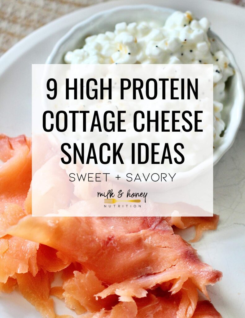 high protein cottage cheese snacks