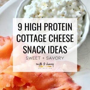 high protein cottage cheese snacks