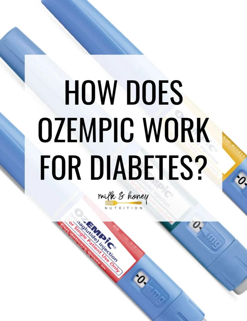 how does ozempic work for diabetes