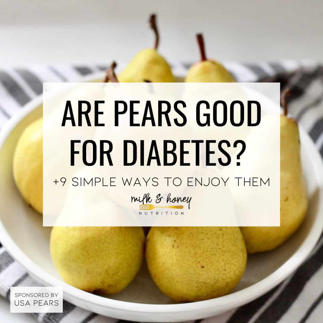 are pears good for diabetes