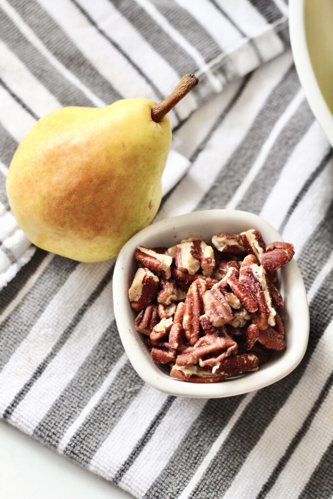 pear and pecans