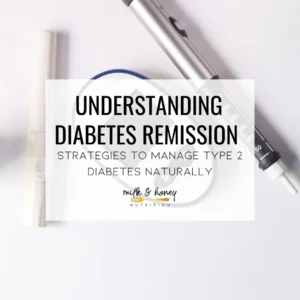 diabetes remission