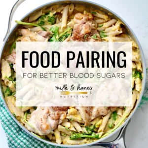 food pairing for blood sugars